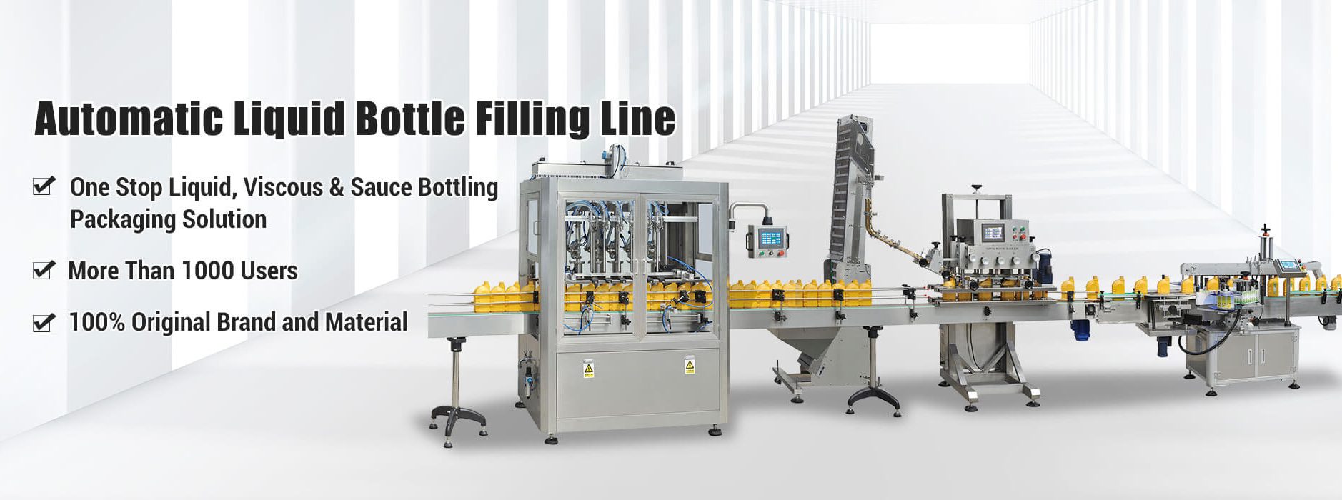 Γραμμή πλήρωσης μπουκαλιών