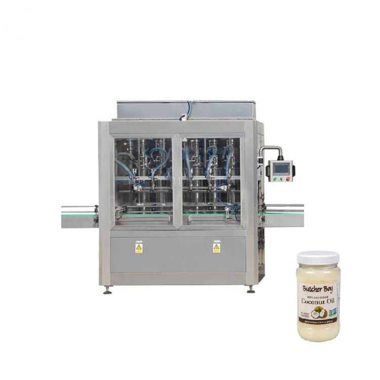 PLC ελέγχου 8 ακροφύσια γυάλινη βάζο γεμίζοντας μηχανή